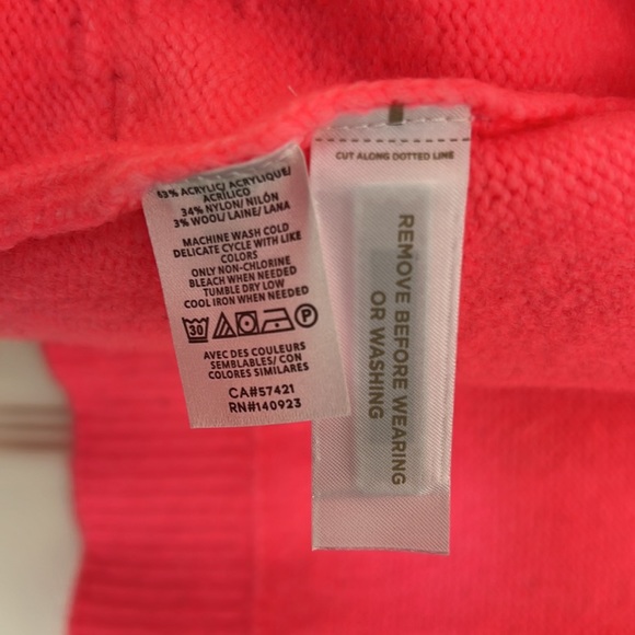 Hot Pink Barbie-Core Cardigan Sweater - NWOT - Picture 3 of 5